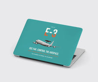 Thumbnail for E-3 Sentry AWACS design on turquoise MacBook case