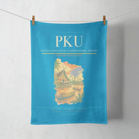 Thumbnail for Sultan Syarif Kasim II International Airport (PKU) design on turquoise towel