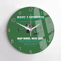 Thumbnail for DJI Mavic 3 Enterprise design on green no frame wall clock