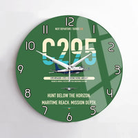 Thumbnail for Airbus C295 MPA/ASW design on green no frame wall clock