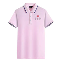 Thumbnail for Aviation Alphabet Polo Shirt - view 9