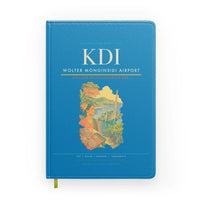 Thumbnail for Wolter Monginsidi Airport (KDI) design on turquoise notebook