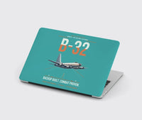 Thumbnail for B-32 Dominator design on turquoise MacBook case