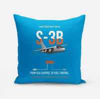 Thumbnail for S-3B Viking design on turquoise pillow