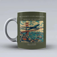 Thumbnail for VINTAGE G4116 - The Golden Gate Departure - Ceramic Mug design on greenarmy