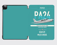 Thumbnail for Piper PA-24-250 Comanche 250 design on turquoise ipad tablet case