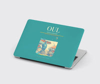 Thumbnail for Oulu Airport (OUL) design on turquoise MacBook case