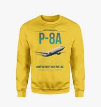 Thumbnail for P-8A Poseidon design on yellow sweatshirt