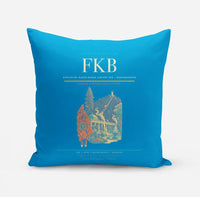 Thumbnail for Karlsruhe–Baden-Baden Airport (FKB) design on turquoise pillow