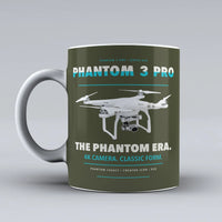 Thumbnail for Phantom 3 Professional Mug design on green army dji