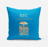 Thumbnail for Recife Guararapes (REC) design on turquoise pillow