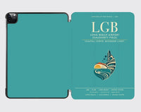 Thumbnail for Long Beach Airport (Daugherty Field) (LGB) design on turquoise ipad tablet case