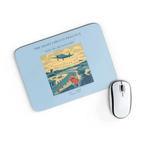 Thumbnail for VINTAGE G4395 - The Night Circuit Practice - Designed Mouse Pads design on lightblue rectangle