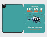 Thumbnail for MD Helicopters MD 530F design on turquoise ipad tablet case