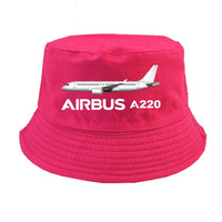 Thumbnail for The Airbus A220 summer hat - pink