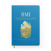 Thumbnail for Central Illinois Regional Airport (BMI) design on turquoise notebook