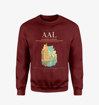Thumbnail for Aalborg Airport AAL Sweatshirt - Wine Red