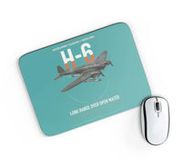 Thumbnail for Heinkel He 111H-6 design on turquoise rectangle mouse pad