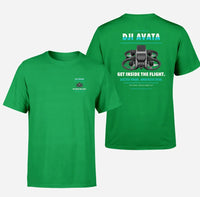Thumbnail for DJI Avata design on green t shirt