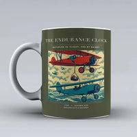 Thumbnail for VINTAGE G4203 - The Endurance Clock - Ceramic Mug design on greenarmy