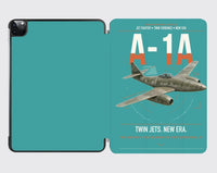 Thumbnail for Messerschmitt Me 262A-1a design on turquoise ipad tablet case