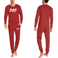 Thumbnail for Super Boeing 747 Intercontinental men pajamas - Red