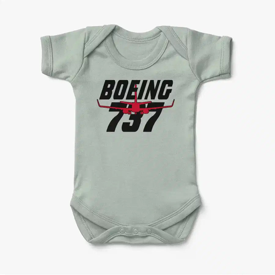 Boeing 737 Baby Bodysuit - view 9