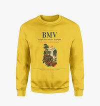 Thumbnail for Buon Ma Thuot Airport (BMV) design on yellow sweatshirt