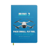 Thumbnail for DJI Mini 3 design on turquoise notebook