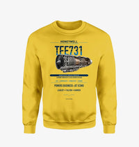 Thumbnail for TFE731 design on yellow sweatshirt