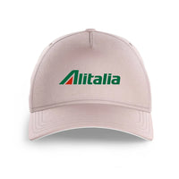 Thumbnail for Alitalia Airlines logo printed on pink cap
