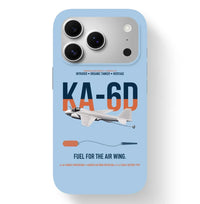Thumbnail for KA-6D Intruder design on light blue magsafe iphone case, for iPhone 17 Pro