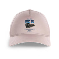 Thumbnail for BR715 design on pink printed hat