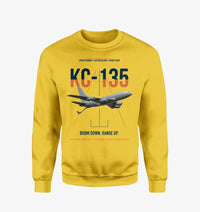 Thumbnail for KC-135 STRATOTANKER design on yellow sweatshirt