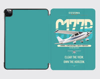 Thumbnail for Cessna 177B Cardinal design on turquoise ipad tablet case