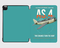 Thumbnail for Fairey Gannet AS.4 design on turquoise ipad tablet case
