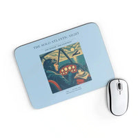 Thumbnail for VINTAGE G4294 - The Solo Atlantic Night - Designed Mouse Pads design on lightblue rectangle