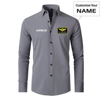 Thumbnail for Customisable Airbus & Text Shirt - view 9