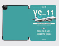 Thumbnail for NAMC YS-11A design on turquoise ipad tablet case