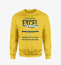 Thumbnail for Cessna Citation Excel design on yellow sweatshirt