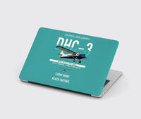 Thumbnail for DHC-3 Otter design on turquoise MacBook case