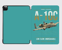 Thumbnail for A-10C Thunderbolt II design on turquoise ipad tablet case