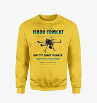 Thumbnail for Inspired Flight IF800 Tomcat design on yellow sweatshirt