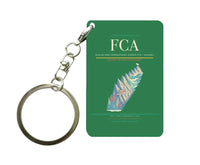 Thumbnail for Glacier Park International Airport (FCA) design on green key chain