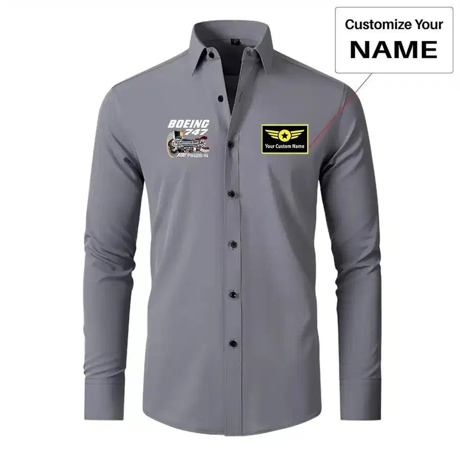 Customisable Boeing 747 Shirt - view 9