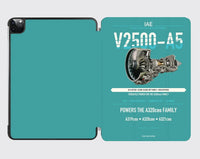 Thumbnail for V2500-A5 design on turquoise ipad tablet case