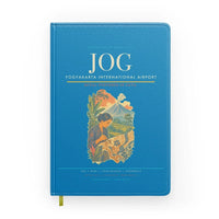 Thumbnail for Yogyakarta International Airport (JOG) design on turquoise notebook