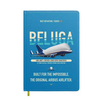 Thumbnail for Airbus A300-600ST BelugaST design on turquoise notebook