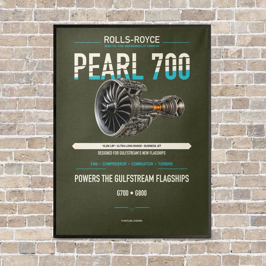PEARL 700 vertical canvas print - framed - green army background