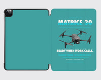 Thumbnail for DJI Matrice 30 design on turquoise ipad tablet case